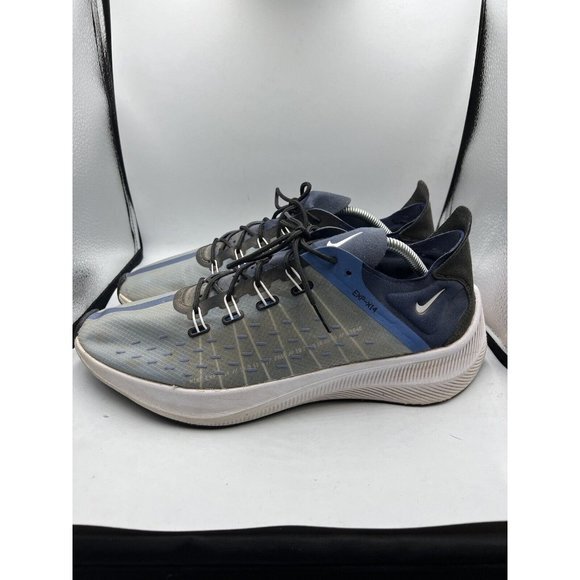 Nike Mountain Blue Midnight Navy EXP-X14 AO1554-401 Running Sneakers Mens‎ Sz 12 - Picture 1 of 7